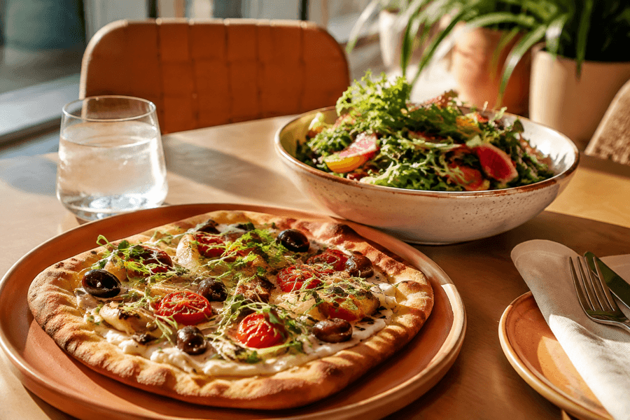 Illustrative dining suggestion for Craft Bayside